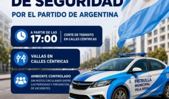 OPERATIVO DE SEGURIDAD Y TR�NSITO POR EL ENCUENTRO DE LA SELECCI�N ARGENTINA